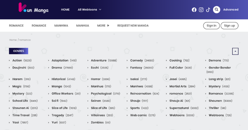 What makes KunManga a comfortable choice for manga and manhwa readers